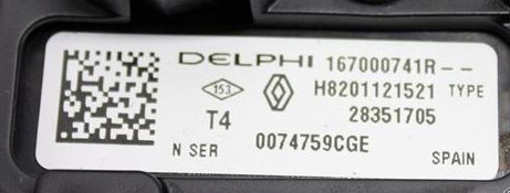 ТНВД 167000741R DELPHI 28285432 (евро-5) NEW