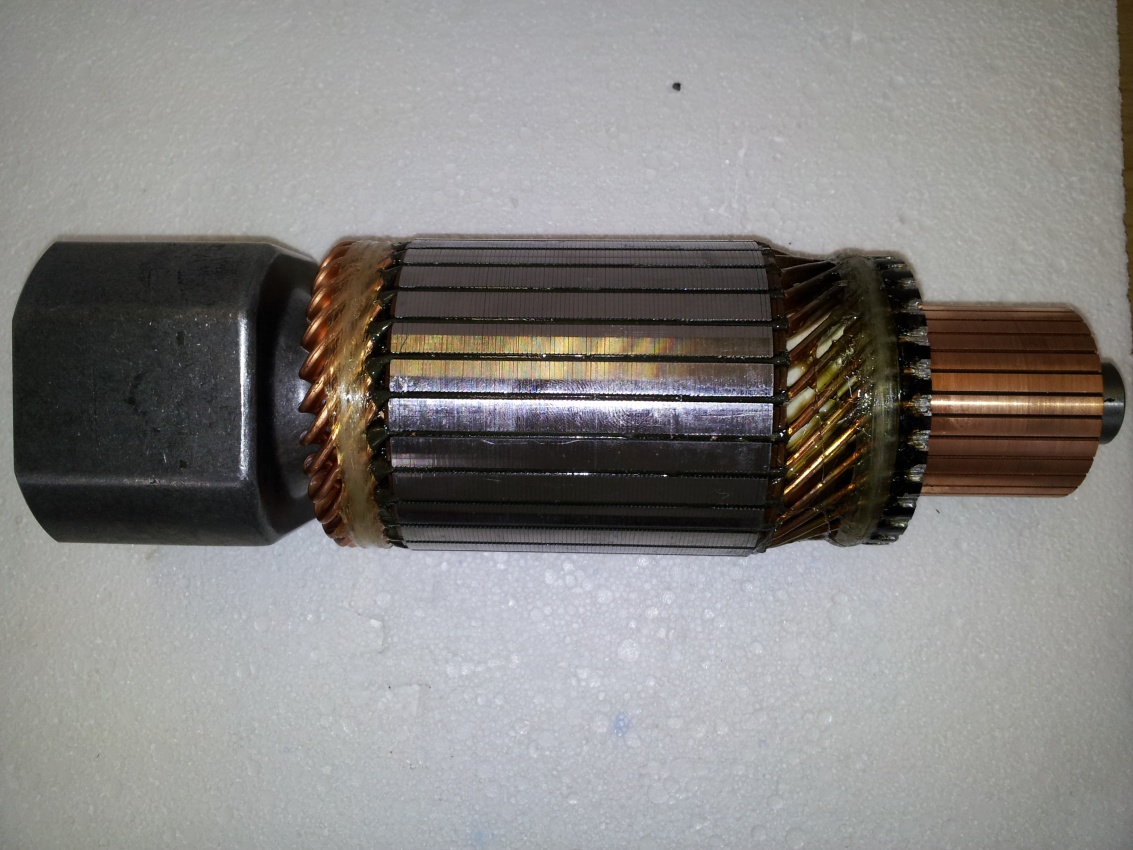 Ротор стартера длинный  ( IM 320 )(27см)