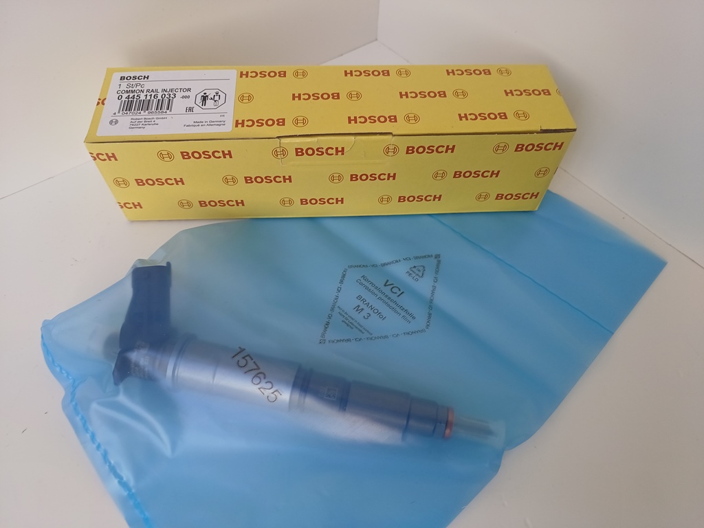 Форсунка BOSCH 0445116033 8200889945 16600-00Q1H RENAULT пьезо.