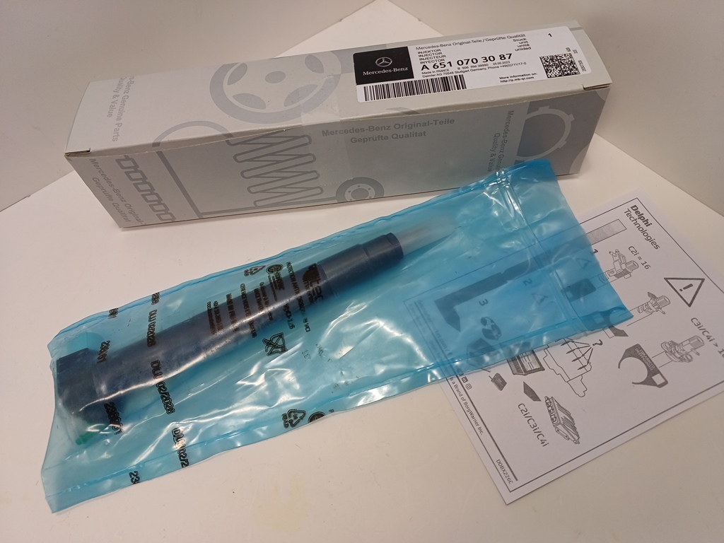 Форсунка A6510703087 DELPHI 28307309  MERCEDES NEW ORIGINAL