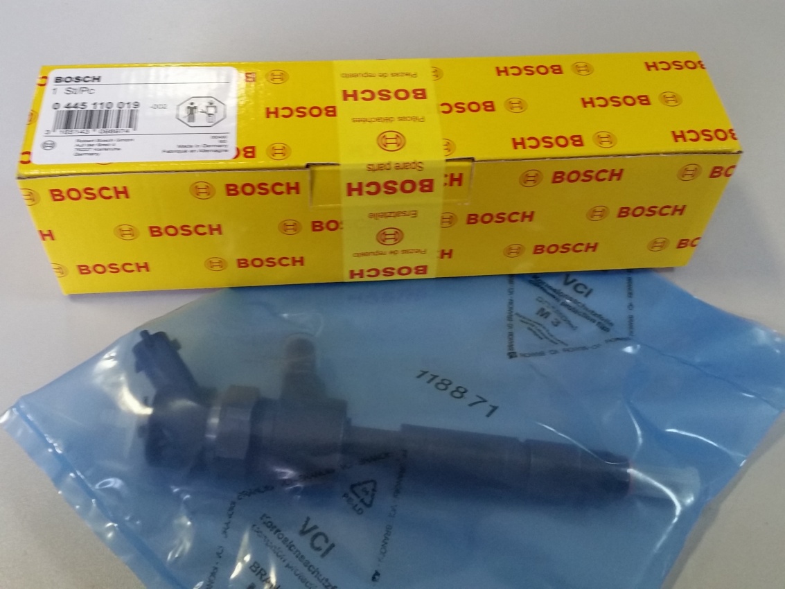 Форсунка BOSCH 0445110019 46547897 FIAT NEW ORIGINAL