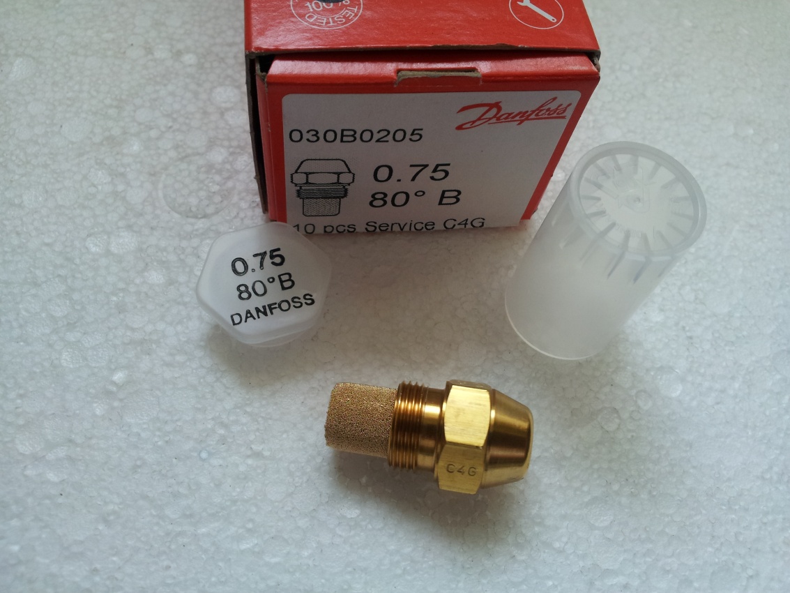 Форсунка отопителя DANFOSS  0,75 x 80 B 1852330000 33000027