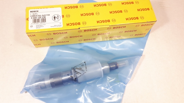 Форсунка BOSCH 0445120236 (QSB,QSC,QSL) V=4.5,6.7,8.3,8.9 CM850 CUMMINS 5263308 NEW ORIGINAL GERMANY