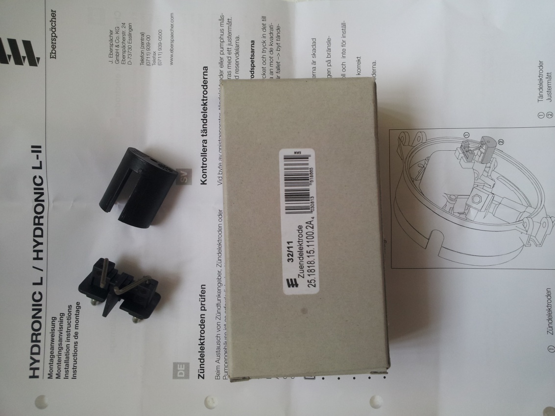 Электрод отопителя HYDRONIK 24 30 35 251818151100