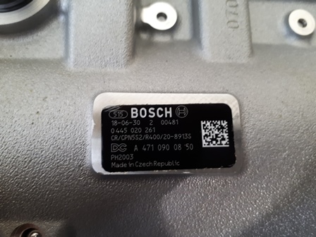 ТНВД A 4710900850  BOSCH 0445020261 Actros MP4, OM471LA, OM470LA