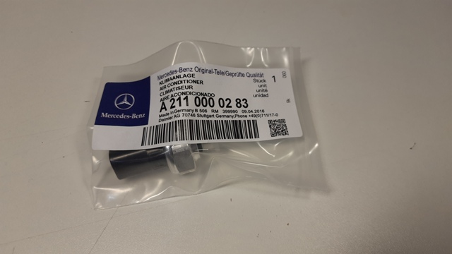 ДАТЧИК ДАВЛЕНИЯ ХЛАДАГЕНТА A2110000283 NEW ORIGINAL