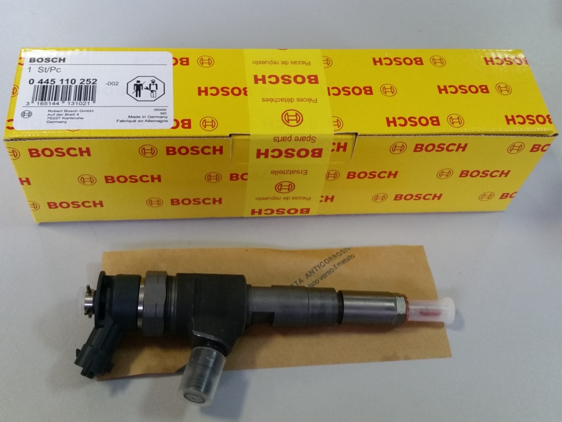 Форсунка BOSCH 0445110252  96565889 CITROEN 1980K2 NEW ORIGINAL