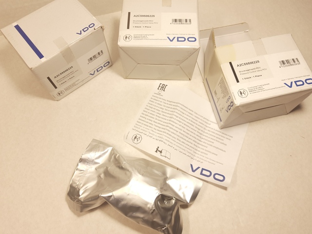 Регулятор давления подачи топлива VDO A2C59506225