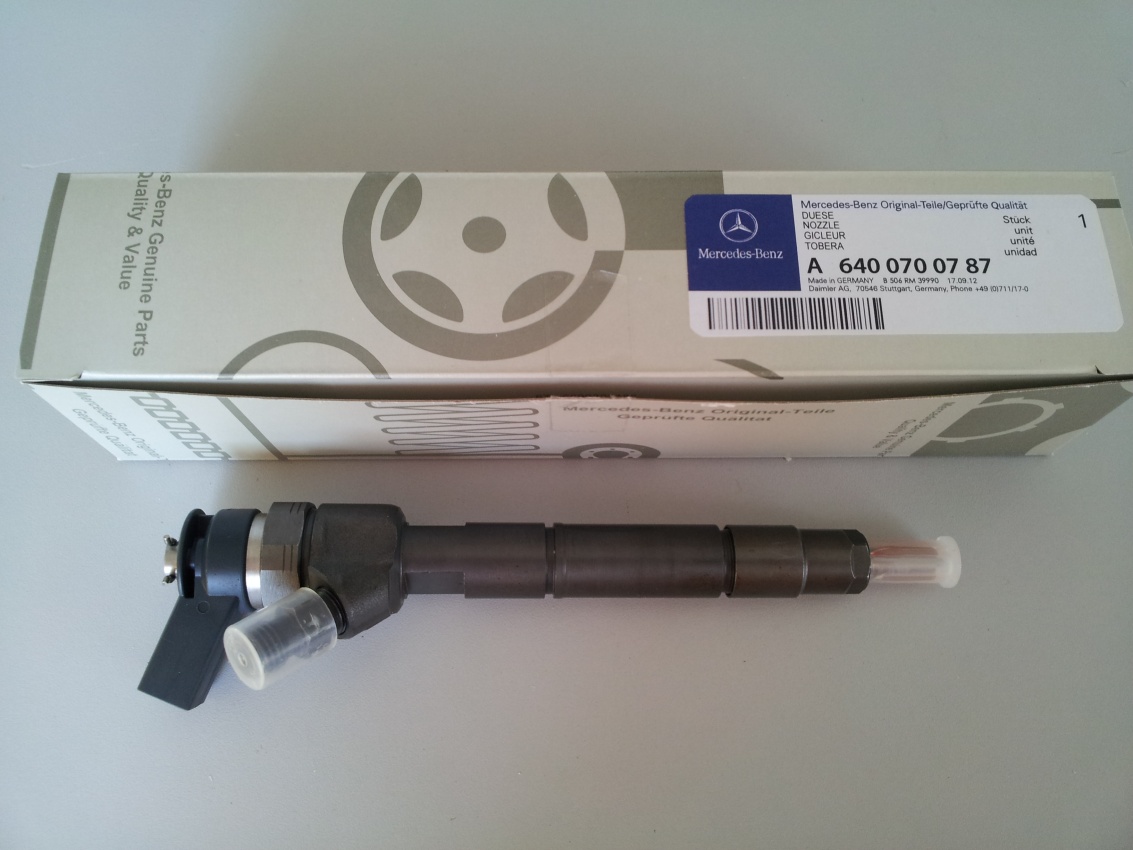 Форсунка A 6400700787 BOSCH 0445110166 MERCEDES NEW ORIGINAL