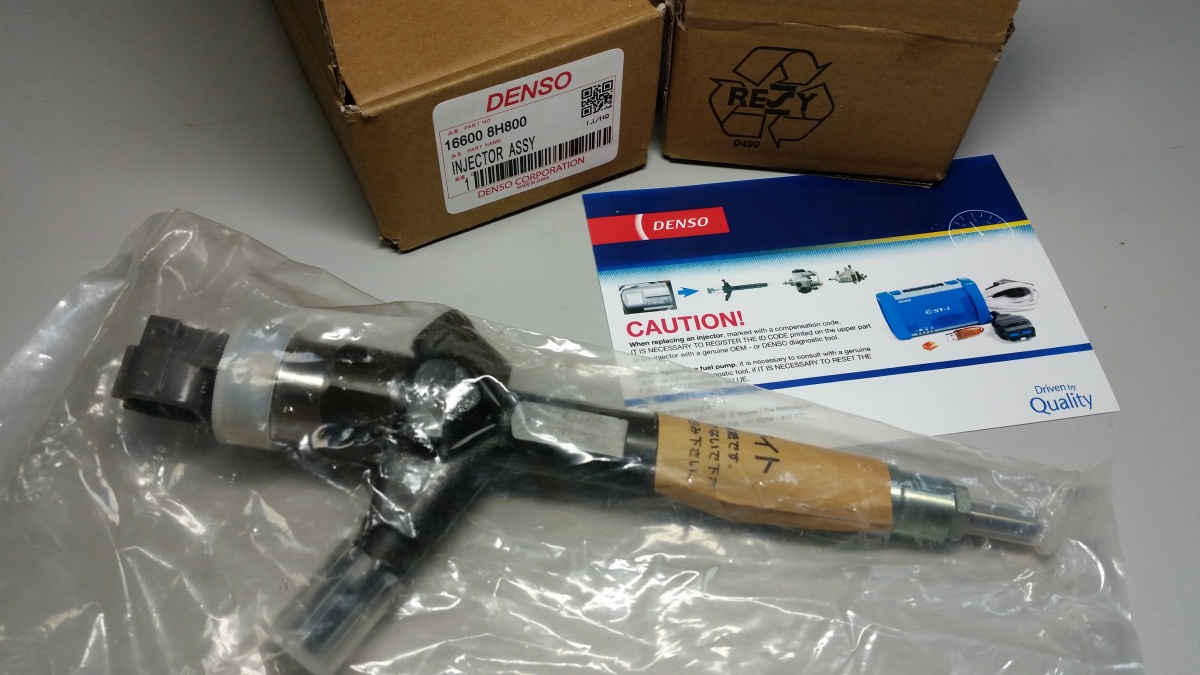 Форсунка Denso 0950000510 	DCRI100510 16600-8H800 CDI NISSAN X-TRAIL YD22ETi  NEW ORIGINAL
