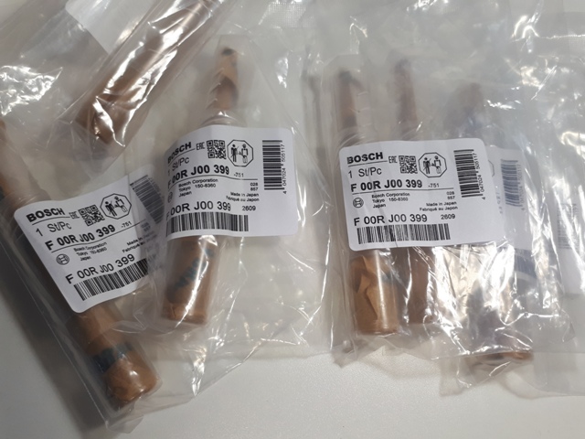 Клапан со штоком BOSCH F00RJ00399 (форсунка CR) Dongfeng, Renault 0445120009/010/014/015/019/020/084