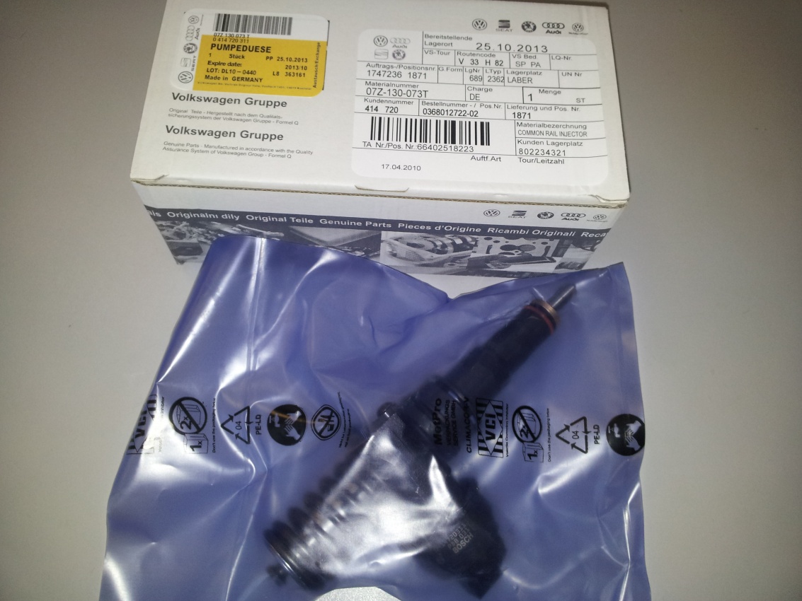 Насос-форсунка BOSCH 0414720311 07Z130073T NEW ORIGINAL