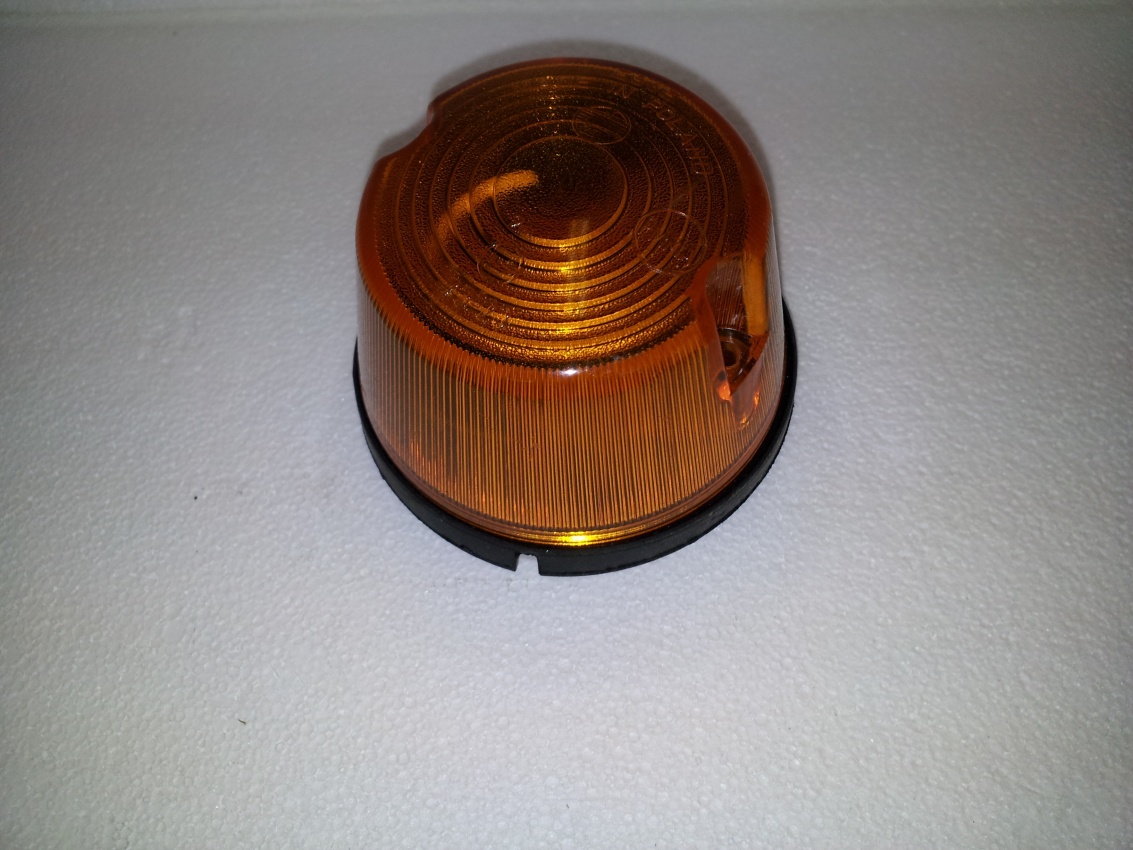 Фонарь габаритный желтый верхний (круглый)  0480190000