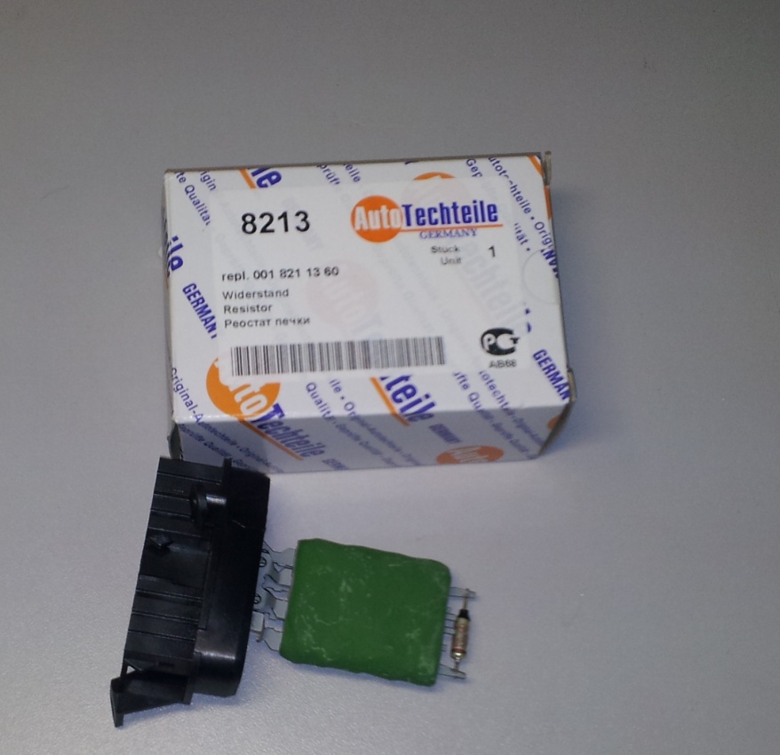 Резистор сопротивление отопителя салона 0018211360 MB Sprinter, VW LT AutoTechteile 8213