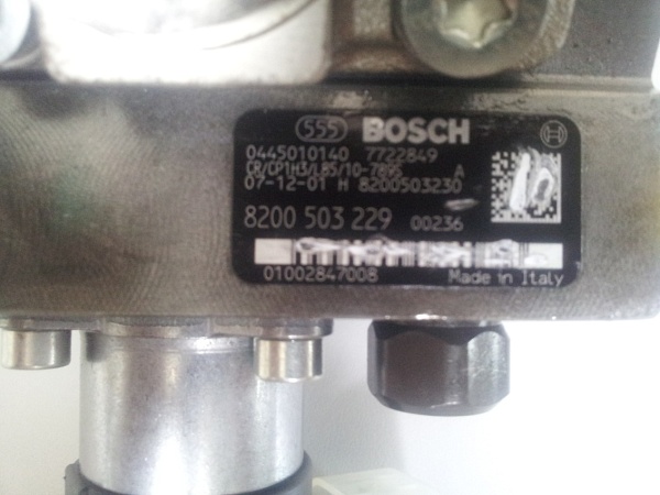 ТНВД BOSCH 0445010140 RENAULT 8200503229 