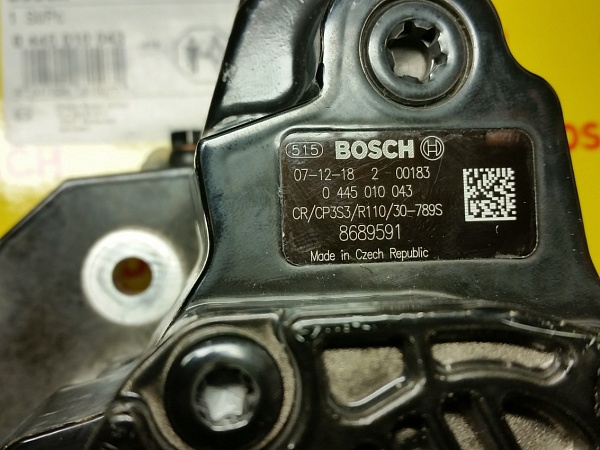 ТНВД BOSCH 0445010043 VOLVO 3803644