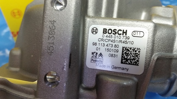 ТНВД BOSCH 0445010739 PEUGEOT/CITROEN 9811347380