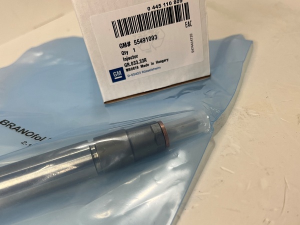 Форсунка BOSCH 0445110809 GM 55491093 opel insignia b 