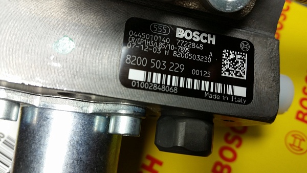 ТНВД BOSCH 0445010140 RENAULT 8200503229 