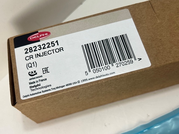 Форсунка DELPHI 166001137R 28232251