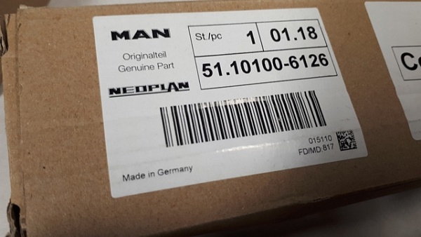 Форсунка BOSCH 0445120217 51101006126 MAN Lion's TGA TGS TGX NEW ORIGINAL