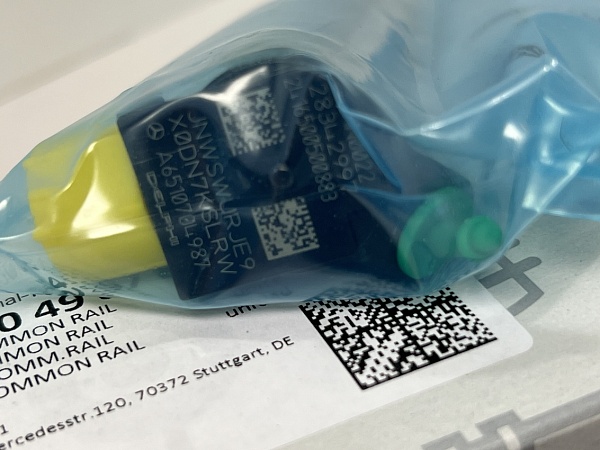 Форсунка MERCEDES A6510704987 DELPHI 28342997 NEW A6510700587