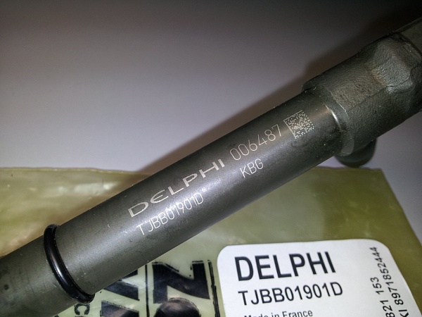 Форсунка DELPHI TJBB01901D 8971852444 OPEL 821153 SUZUKI