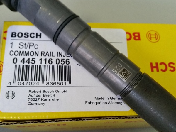 Форсунка BOSCH 0445116056 16450-R3L-G01 Honda
