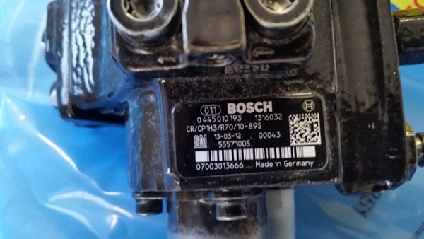 ТНВД BOSCH 0445010193 OPEL 55565345