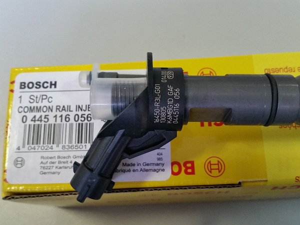 Форсунка BOSCH 0445116056 16450-R3L-G01 Honda