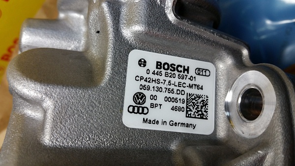 ТНВД BOSCH 0445B20597 - 01 VW 059130755DD